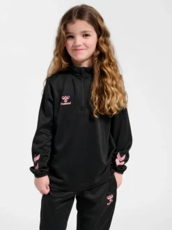 hmlSHIMMER HALF ZIP KIDS
