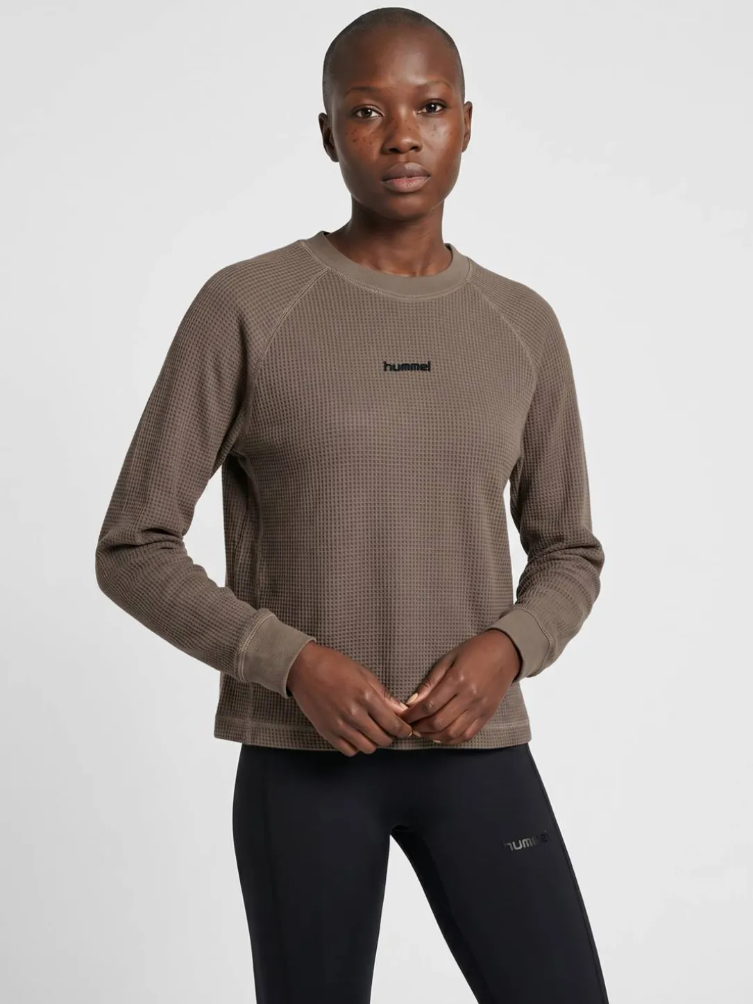 hmlSOFT WAFFLE W T-SHIRT L/S