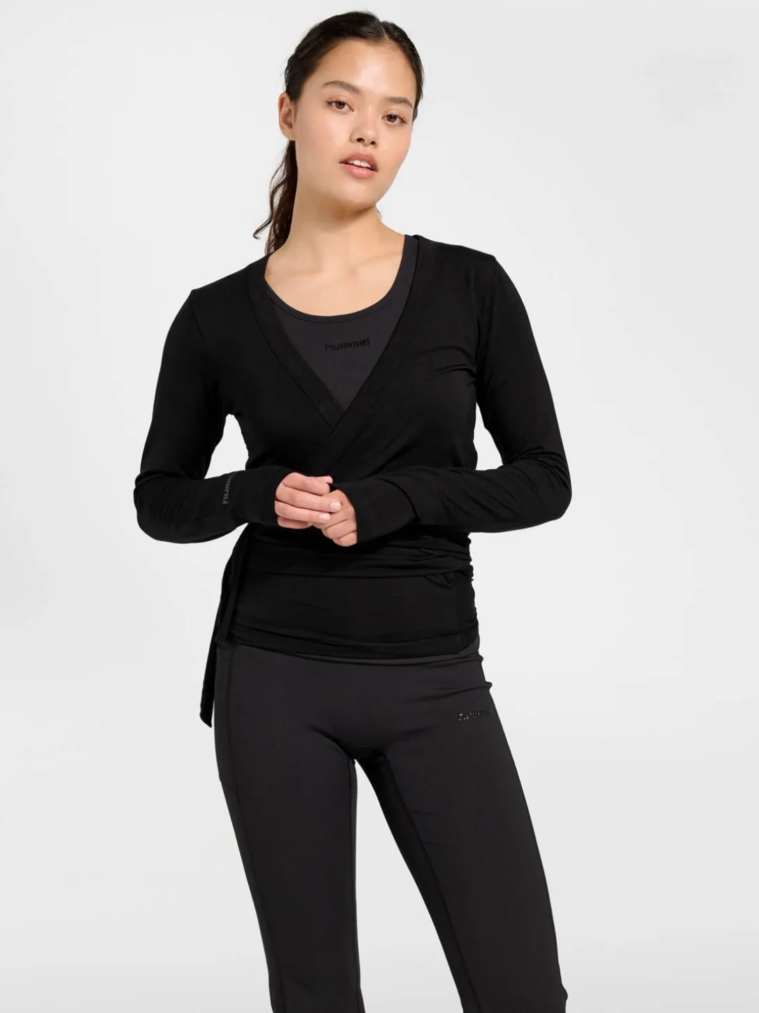hmlSOFT WRAP BLOUSE
