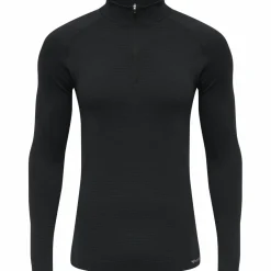 hmlSTROKE SEAMLESS HALF ZIP