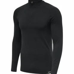 hmlSTROKE SEAMLESS HALF ZIP