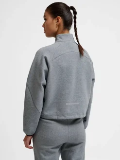 hmlTECH FLEECE WOMEN BOXY HALF ZIP
