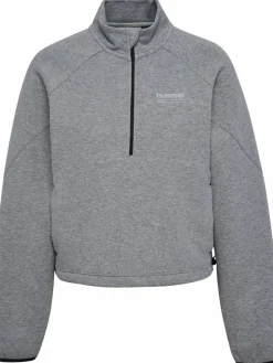 hmlTECH FLEECE WOMEN BOXY HALF ZIP