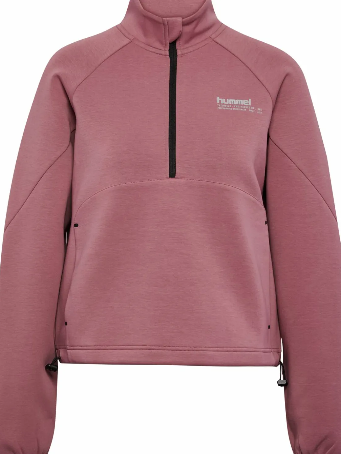 hmlTECH FLEECE WOMEN BOXY HALF ZIP