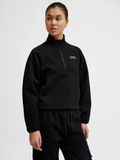 hmlTECH FLEECE WOMEN BOXY HALF ZIP