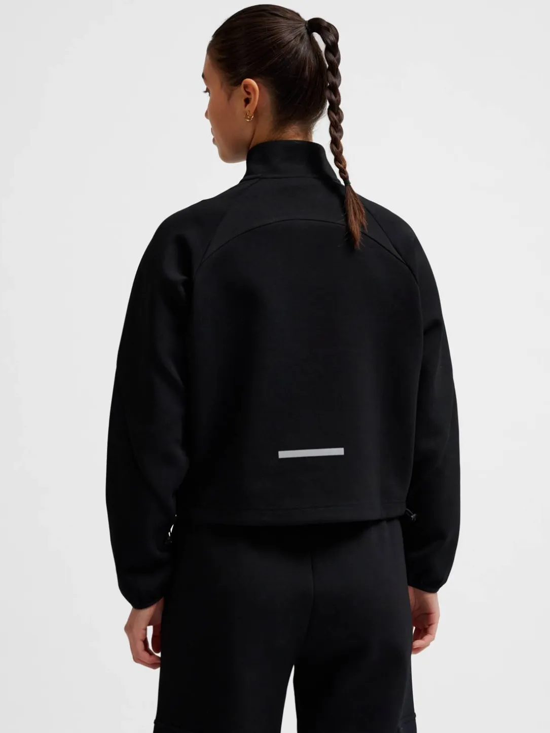 hmlTECH FLEECE WOMEN BOXY HALF ZIP