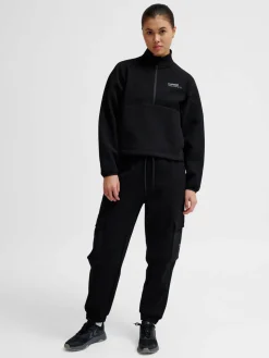 hmlTECH FLEECE WOMEN BOXY HALF ZIP
