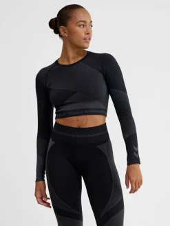 hmlUNITY SEAMLESS CROP T-SHIRT L/S