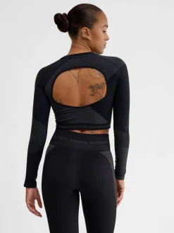 hmlUNITY SEAMLESS CROP T-SHIRT L/S