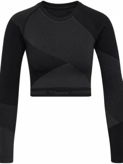 hmlUNITY SEAMLESS CROP T-SHIRT L/S