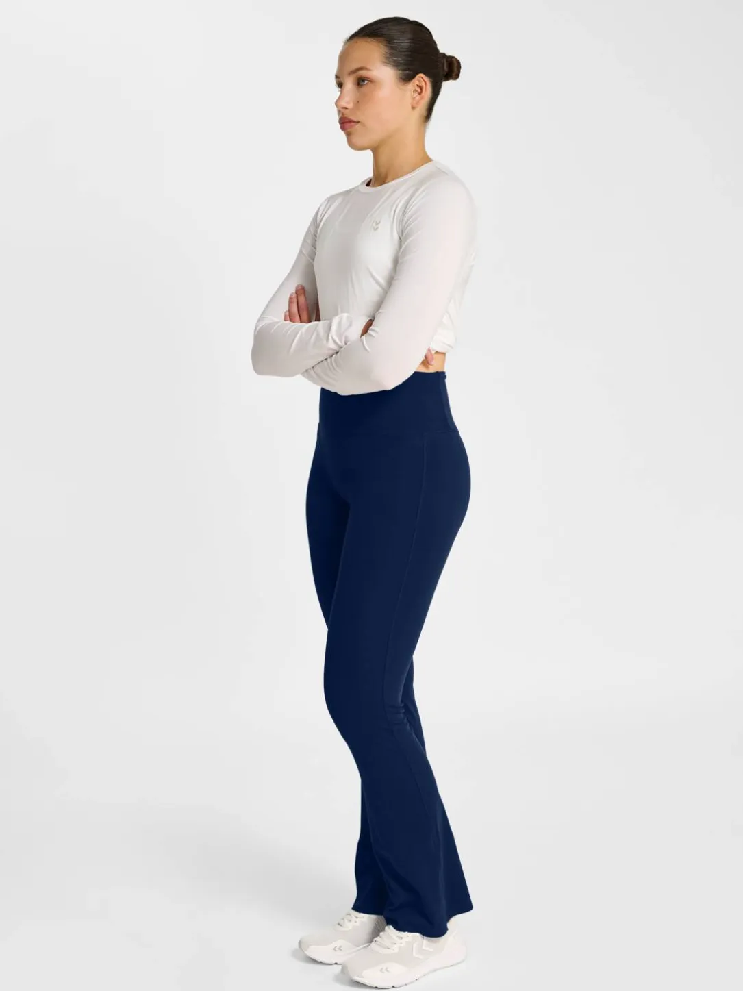 hmlYOGA HIGH WAIST FLARE W TIGHTS