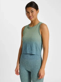 hmlYOGA SEAMLESS GRADIENT CROP TOP