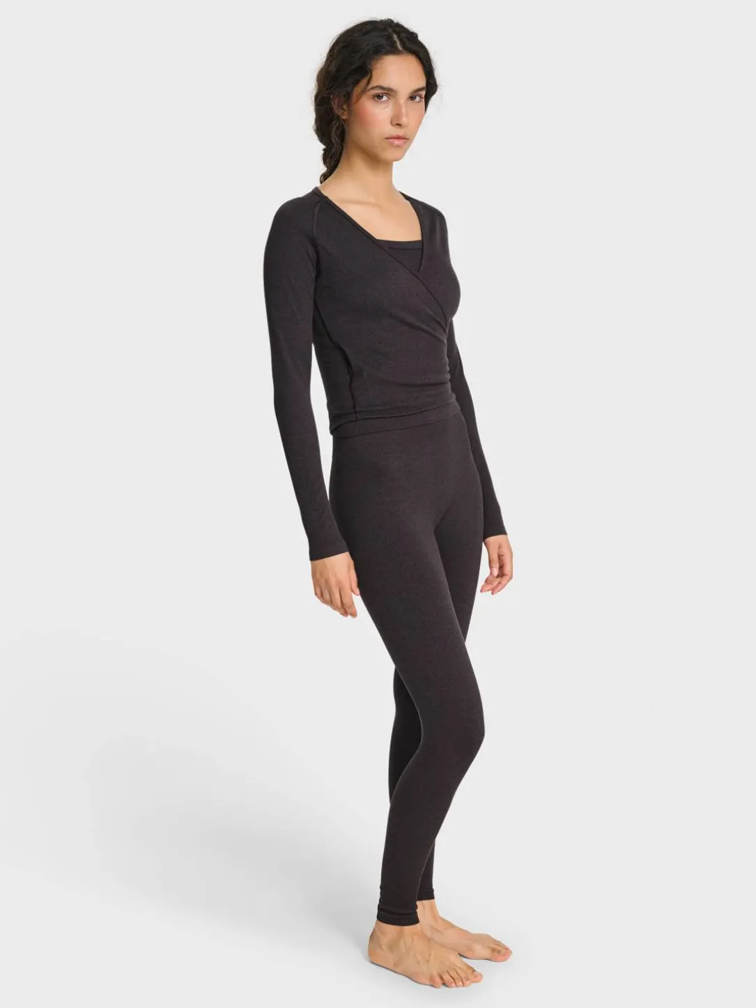 hmlYOGA SEAMLESS RIB T-SHIRT L/S