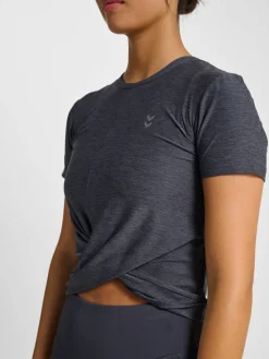 hmlYOGA WRAP W T-SHIRT S/S