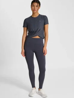 hmlYOGA WRAP W T-SHIRT S/S