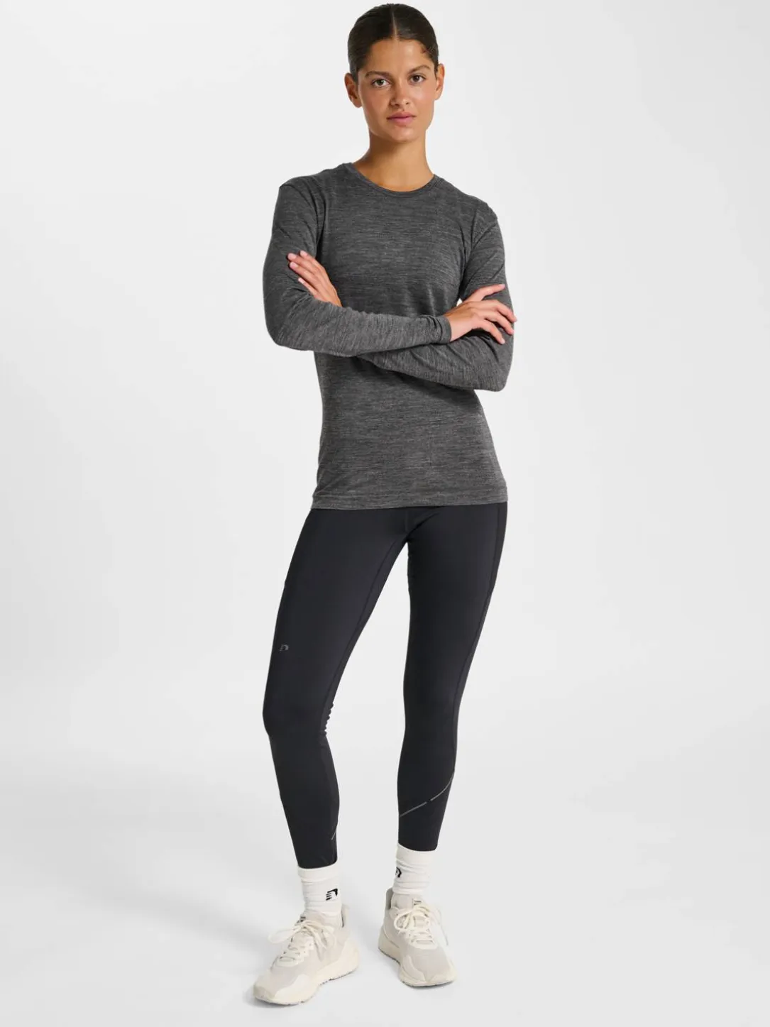 nwlTHERMA WOOL BLEND T-SHIRT L/S W