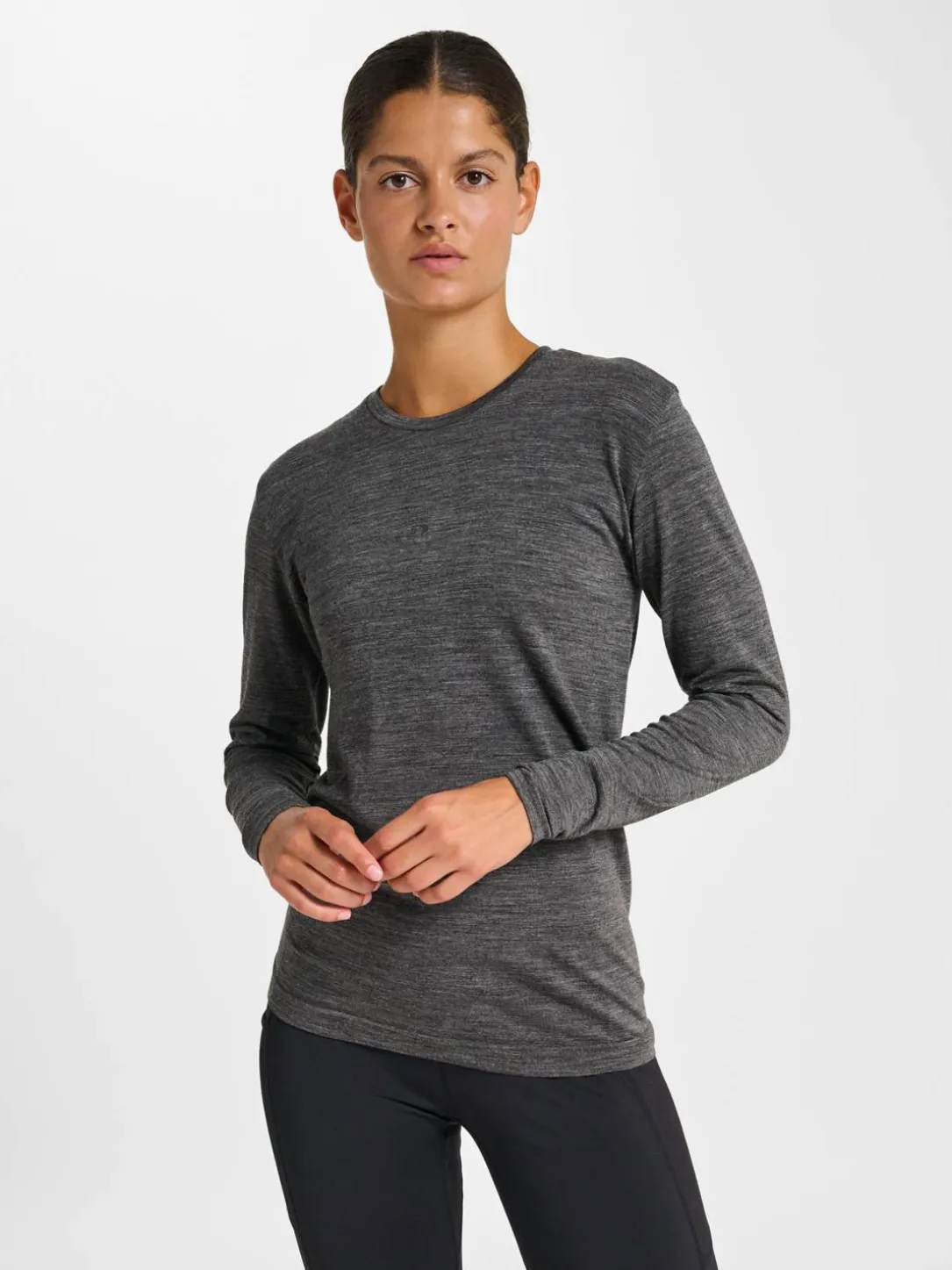 nwlTHERMA WOOL BLEND T-SHIRT L/S W