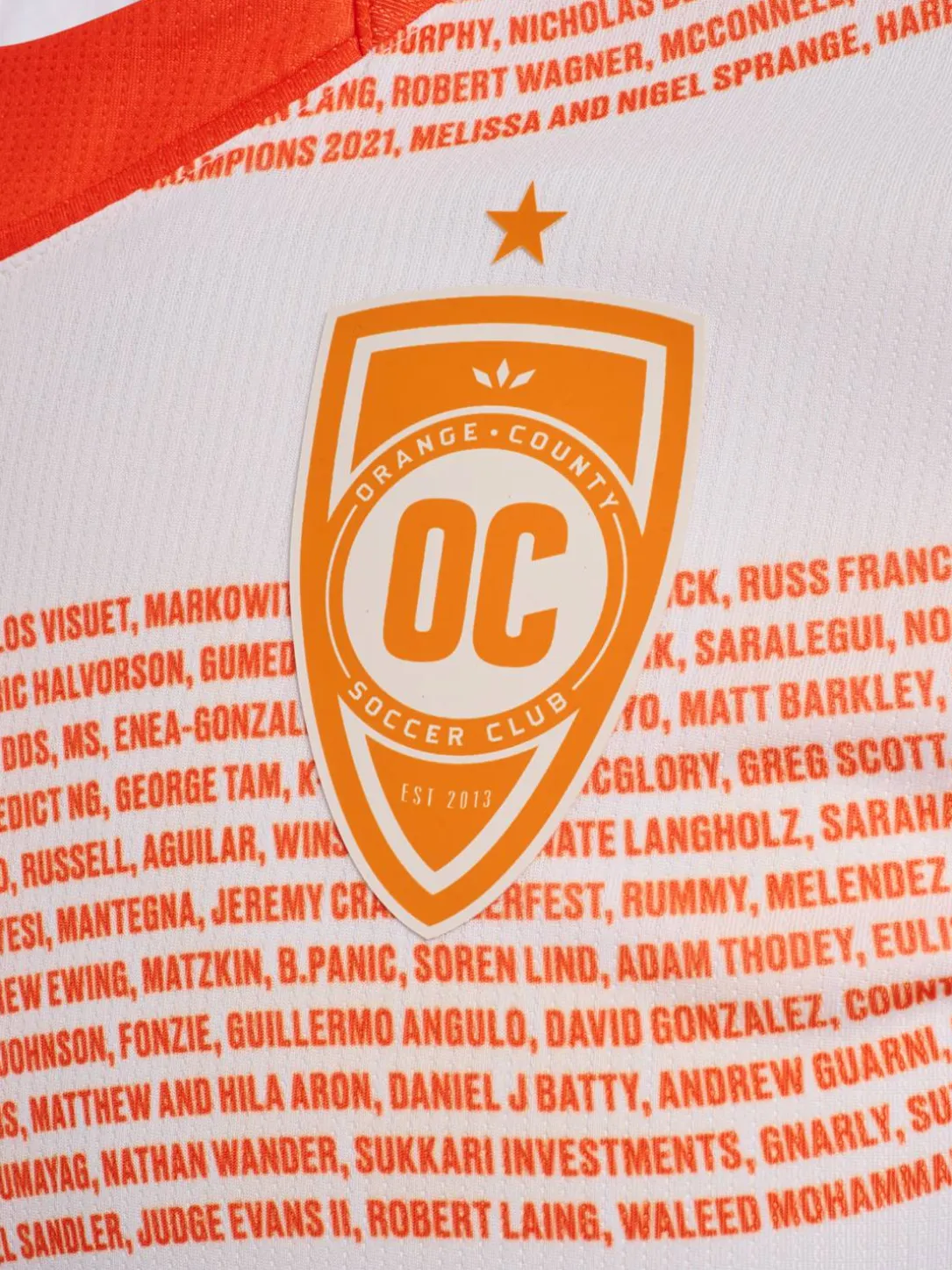 ORANGE COUNTY 25 AWAY JERSEY S/S