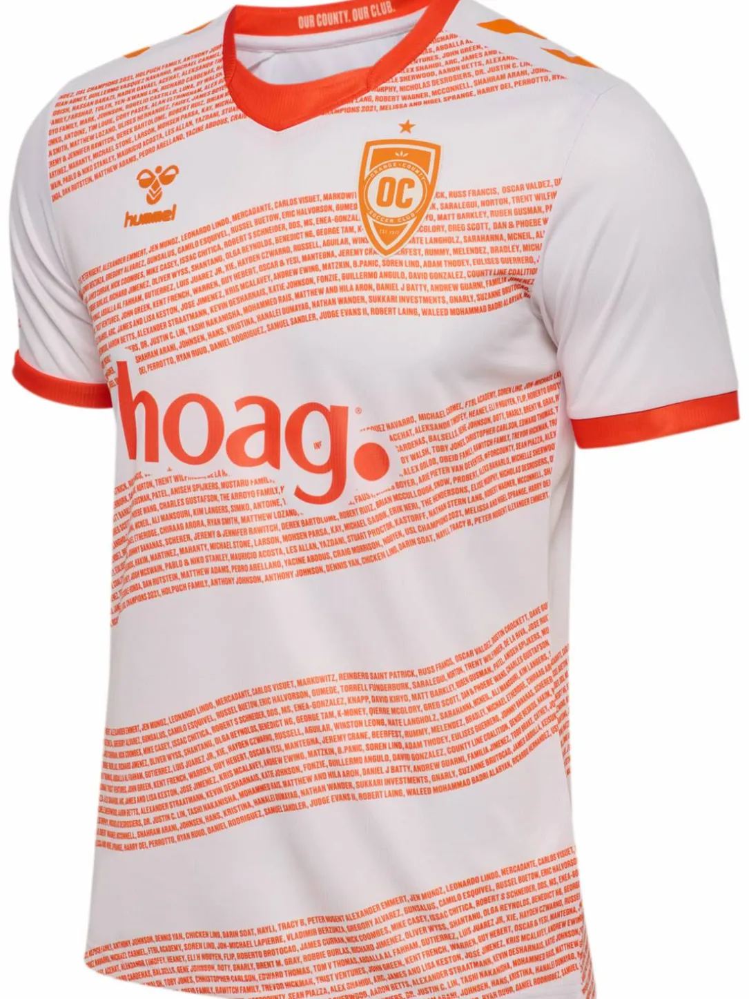 ORANGE COUNTY 25 AWAY JERSEY S/S
