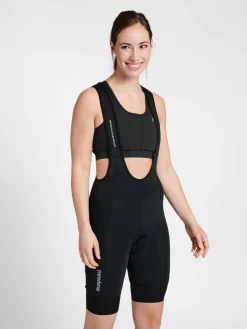 WOMENS CORE BIKE PANEL BIB SHORTS