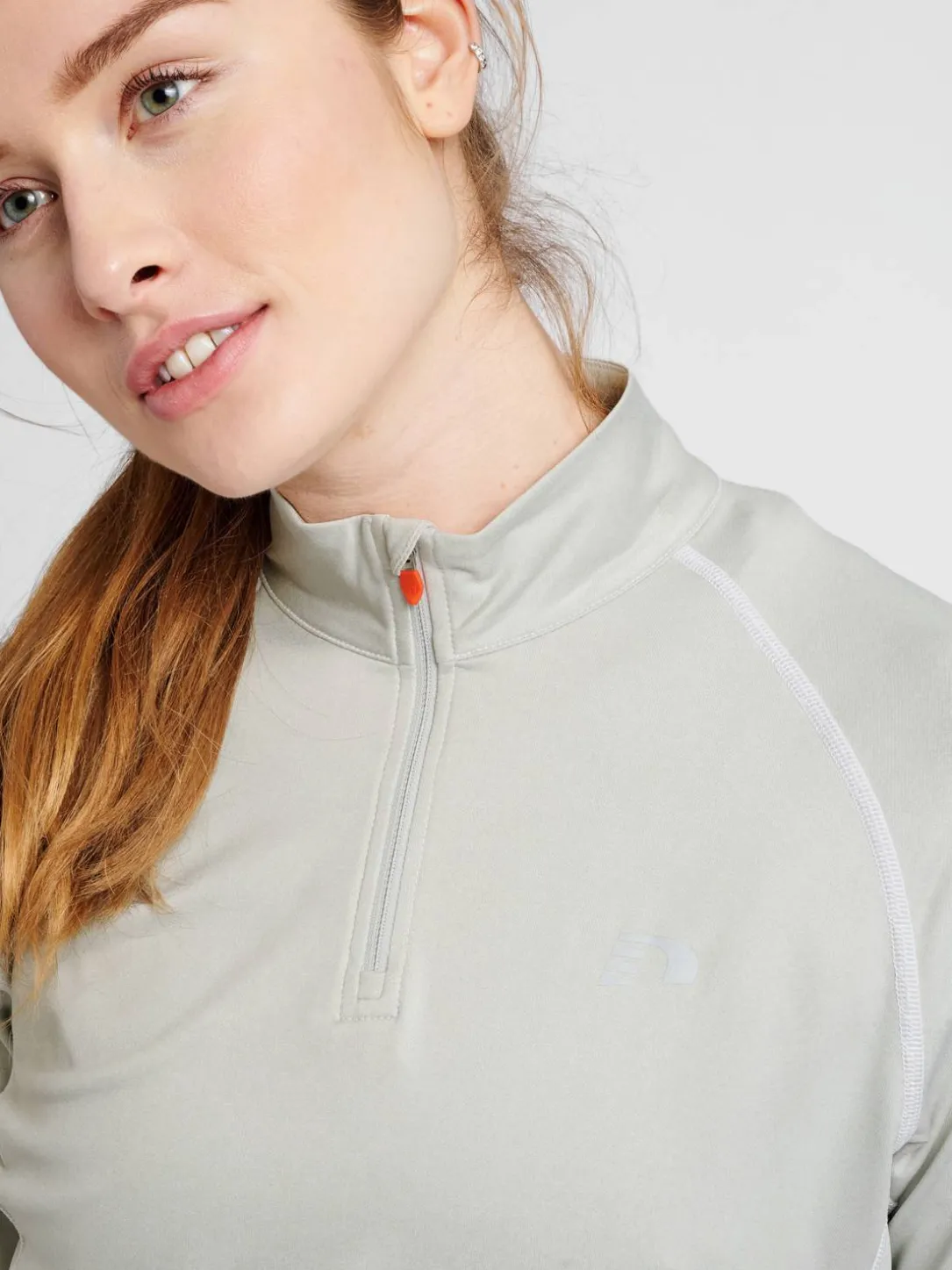 WOMEN 1/2 ZIP L/S