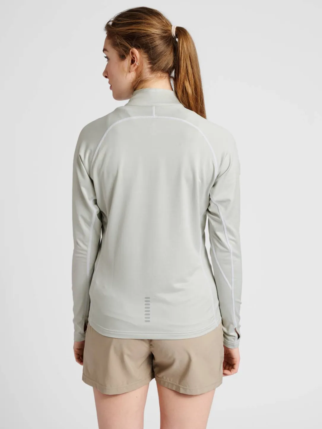 WOMEN 1/2 ZIP L/S