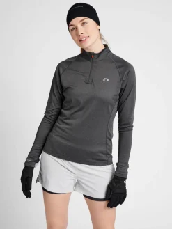 WOMEN 1/2 ZIP L/S